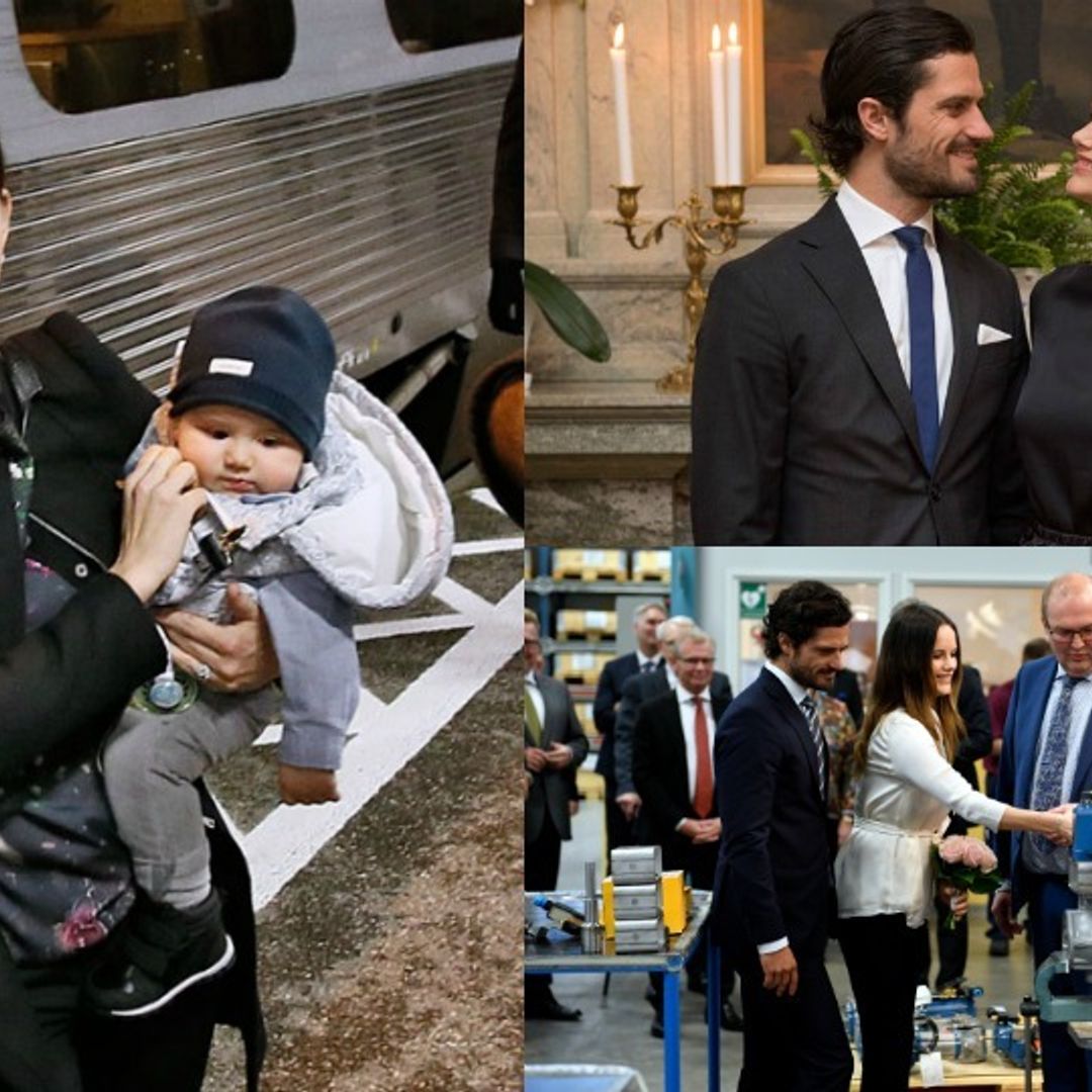 Prince Carl Philip and Princess Sofia's son Prince Alexander joins them on trip to Varmland