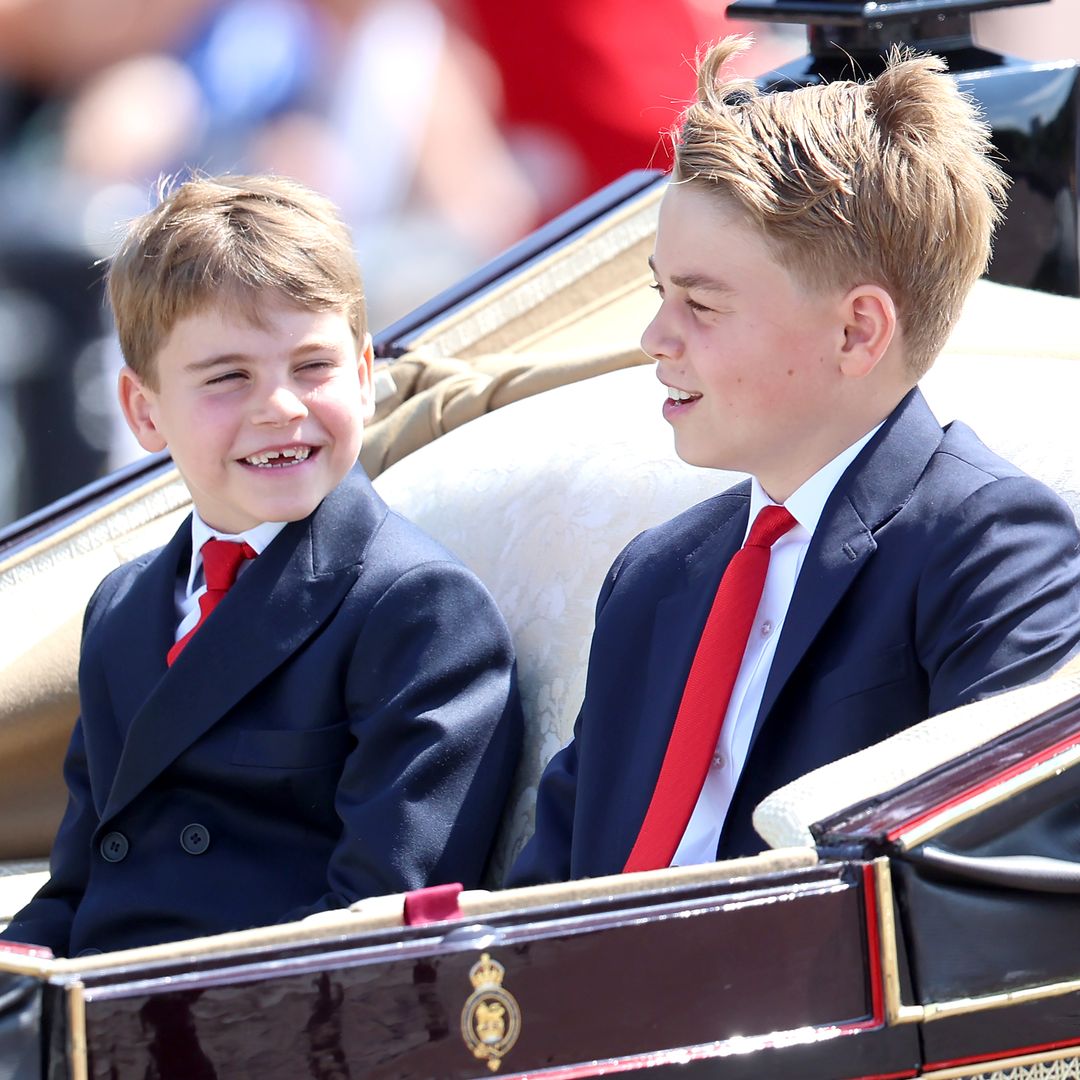 Prince George, Princess Charlotte & Prince Louis' most adorable Trooping the Colour moments