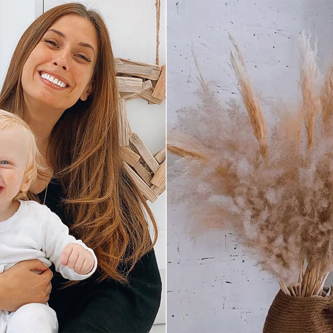 Stacey Solomon reveals her genius hack for making a vase – and you'll never guess what she used