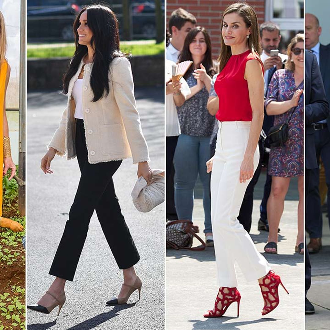Royal ladies wearing comfortable trousers! See Kate Middleton, Sophie Wessex and more