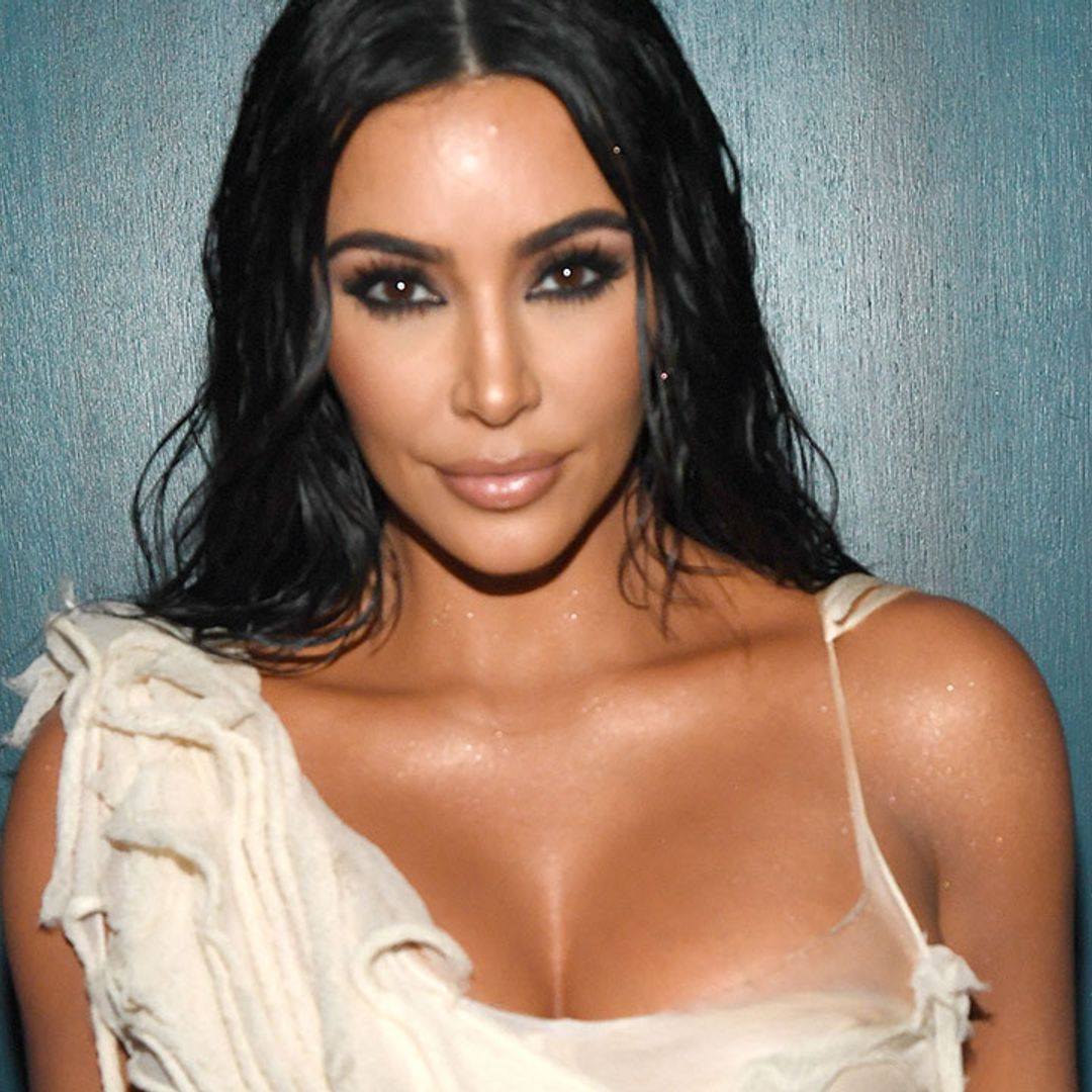 Kim Kardashian's children make over her kitchen – and it ends in disaster