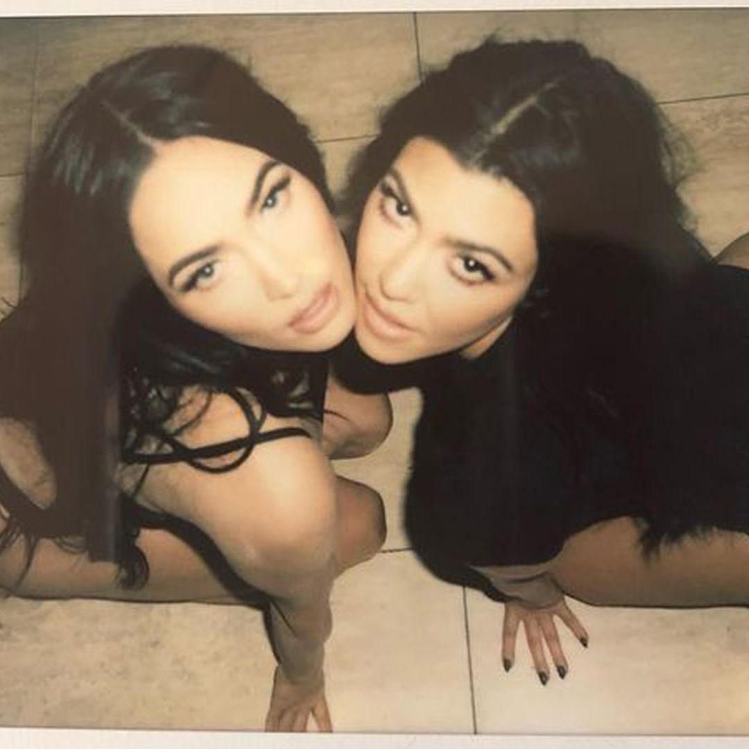 Megan Fox and Kourtney Kardashian give fans exclusive preview of their SKIMS photoshoot