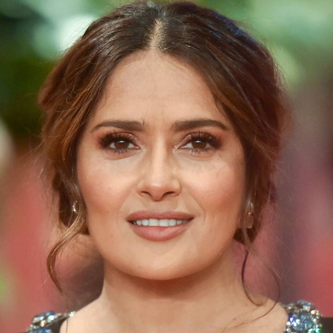 Salma Hayek's iconic hairstyle looks totally different in must-see throwback photo