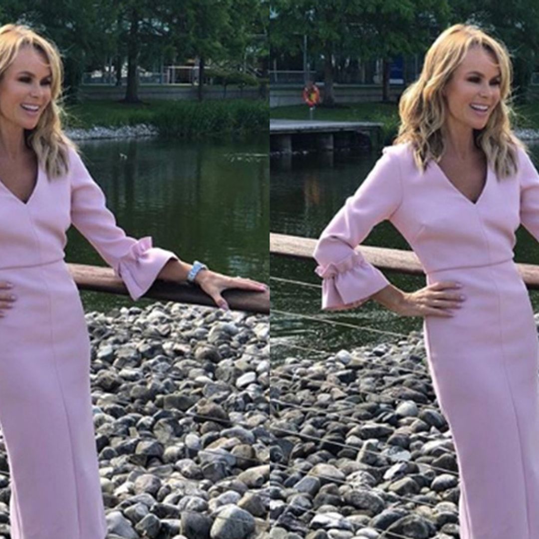 We seriously can't stop thinking about Amanda Holden's Marks and Spencer dress