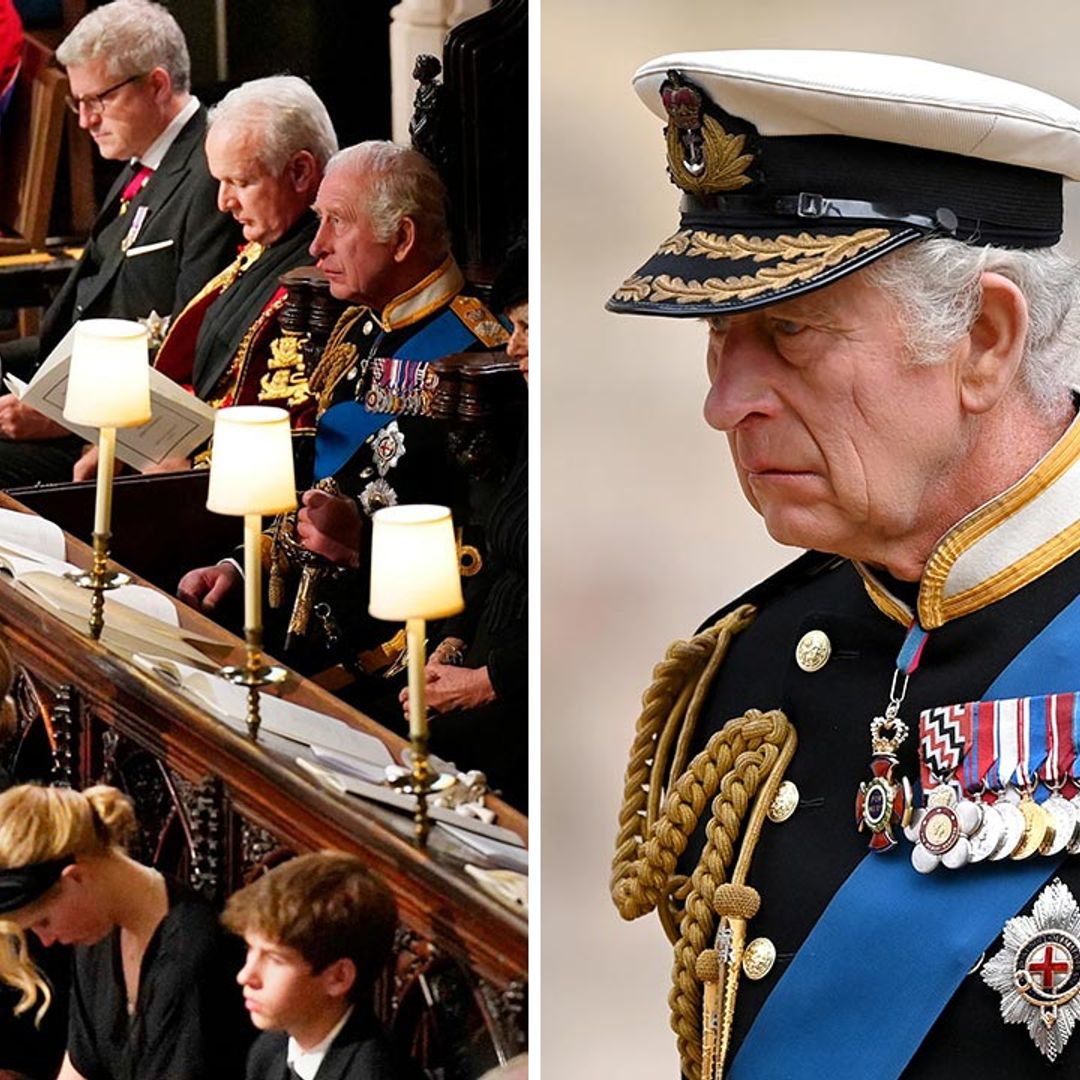 Why there was an empty seat at late Queen's Windsor service