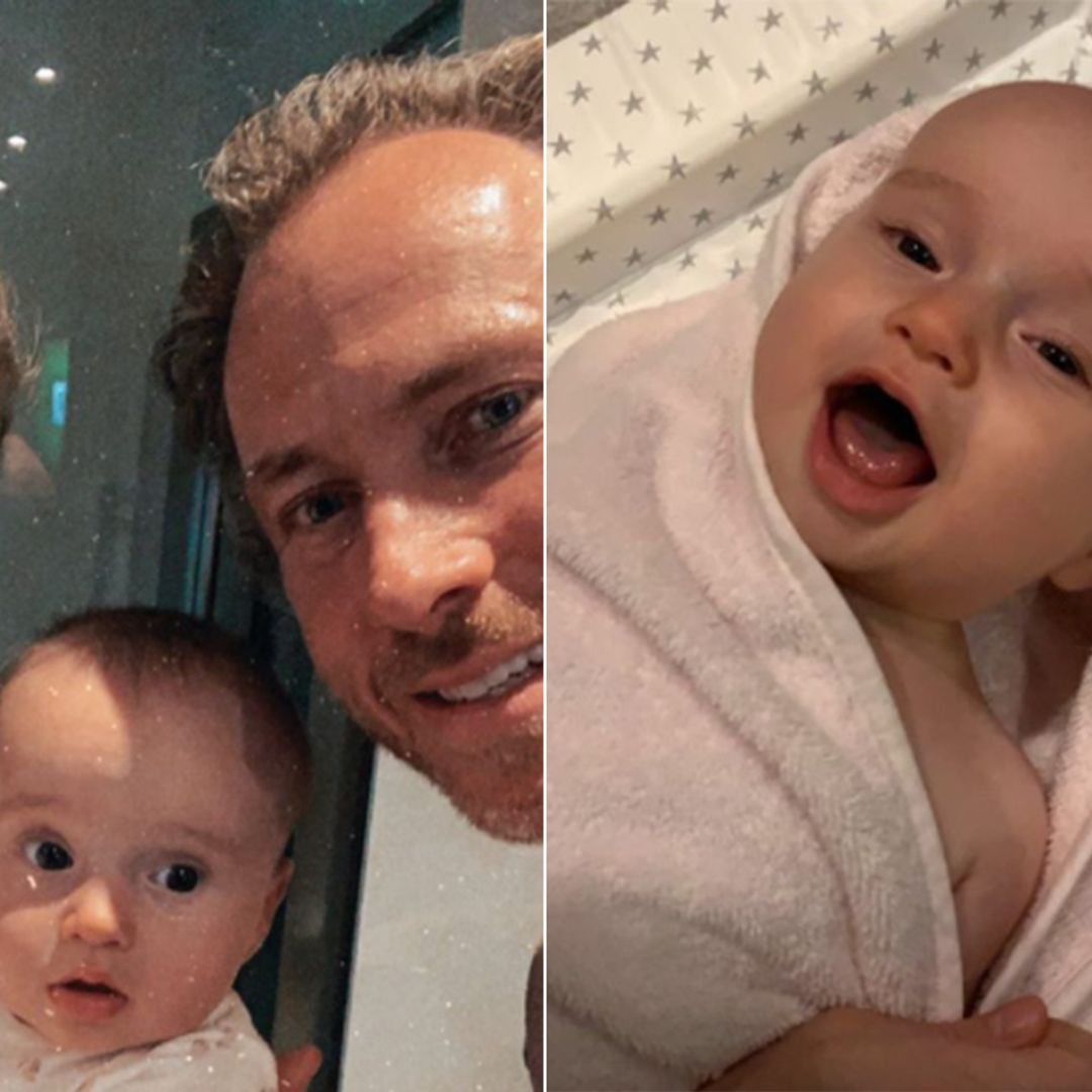 James Jordan's father bonds with baby Ella in heart-melting photos