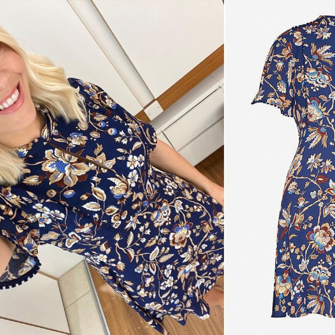 Holly Willoughby's stunning Whistles mini dress is currently in the sale - but selling out quickly