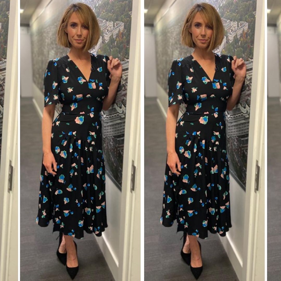 Alex Jones' Topshop floral dress just totally wowed The One Show viewers