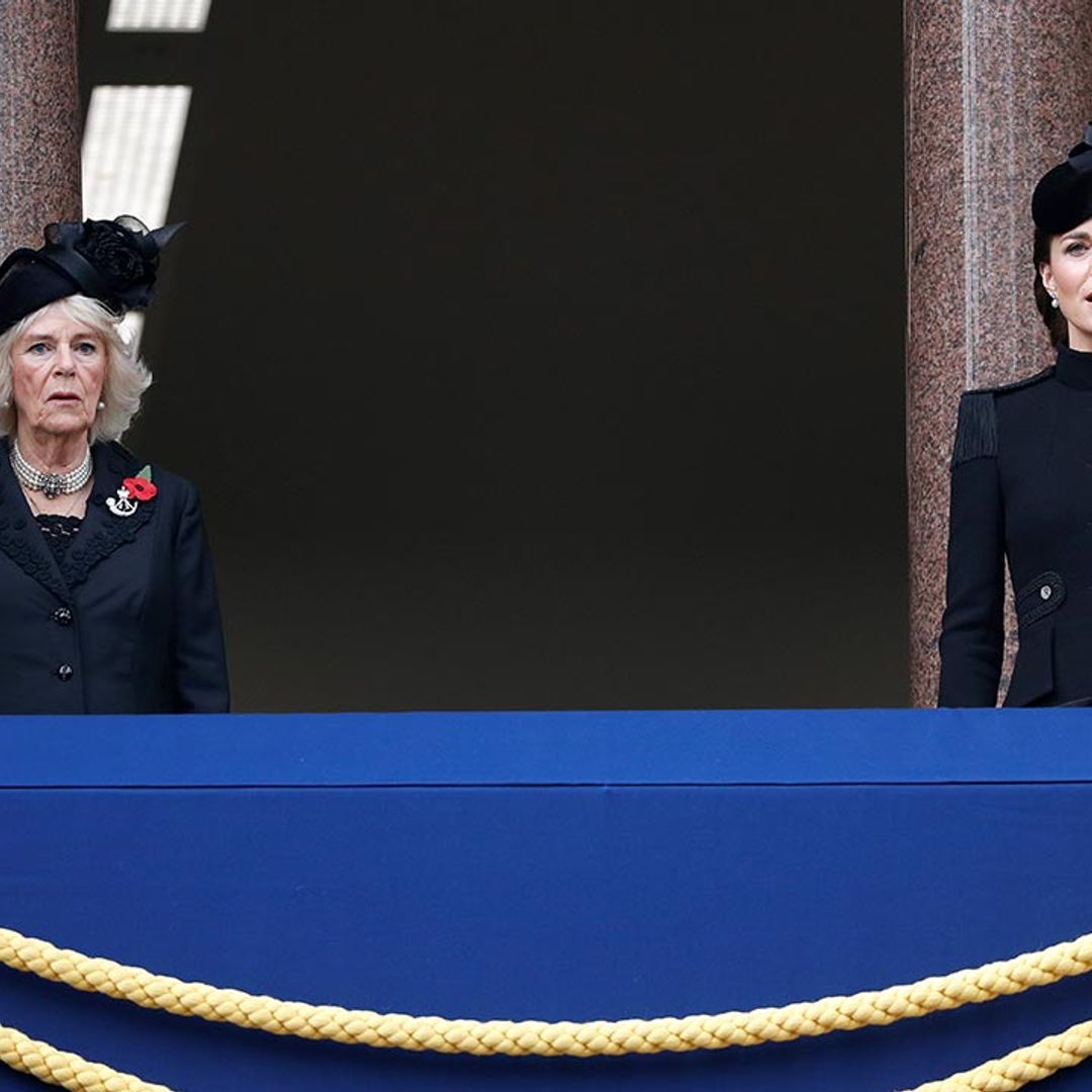 Royal family sing God Save The Queen on Remembrance Sunday