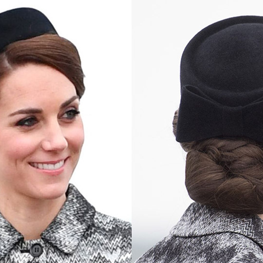 Kate sparks revival of the hairnet trend