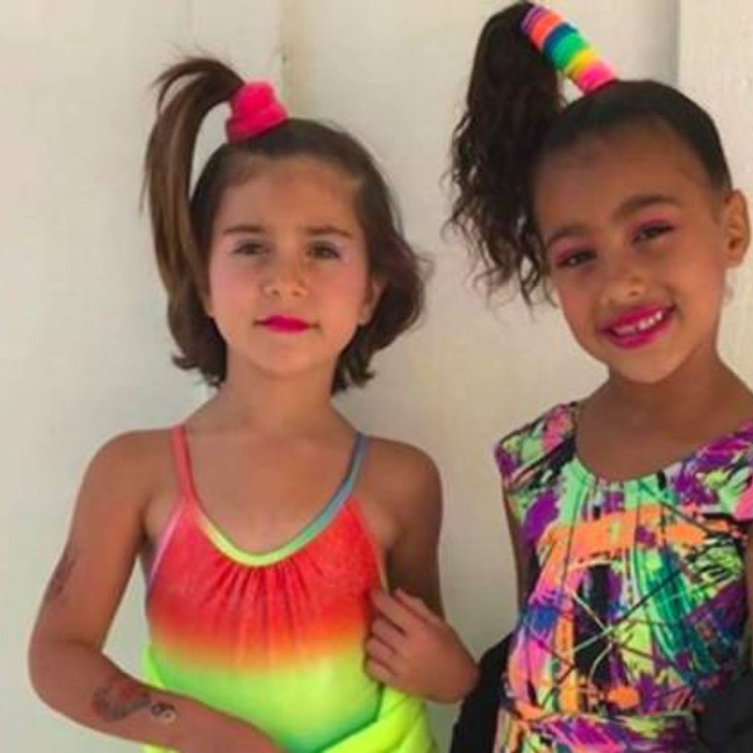 Kim Kardashian's daughter North West and cousin Penelope Disick twin with famous aunty in rare photos