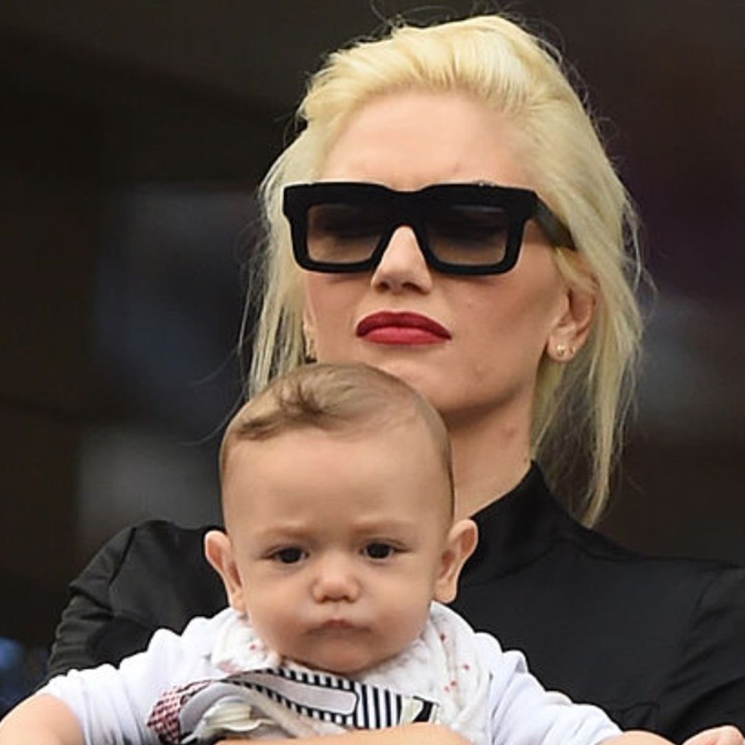 Gwen Stefani shares rare selfie with youngest son Apollo - and he's adorable