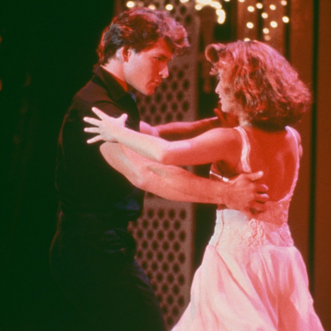 Patrick Swayze and Jennifer Grey in the final scene of Dirty Dancing 