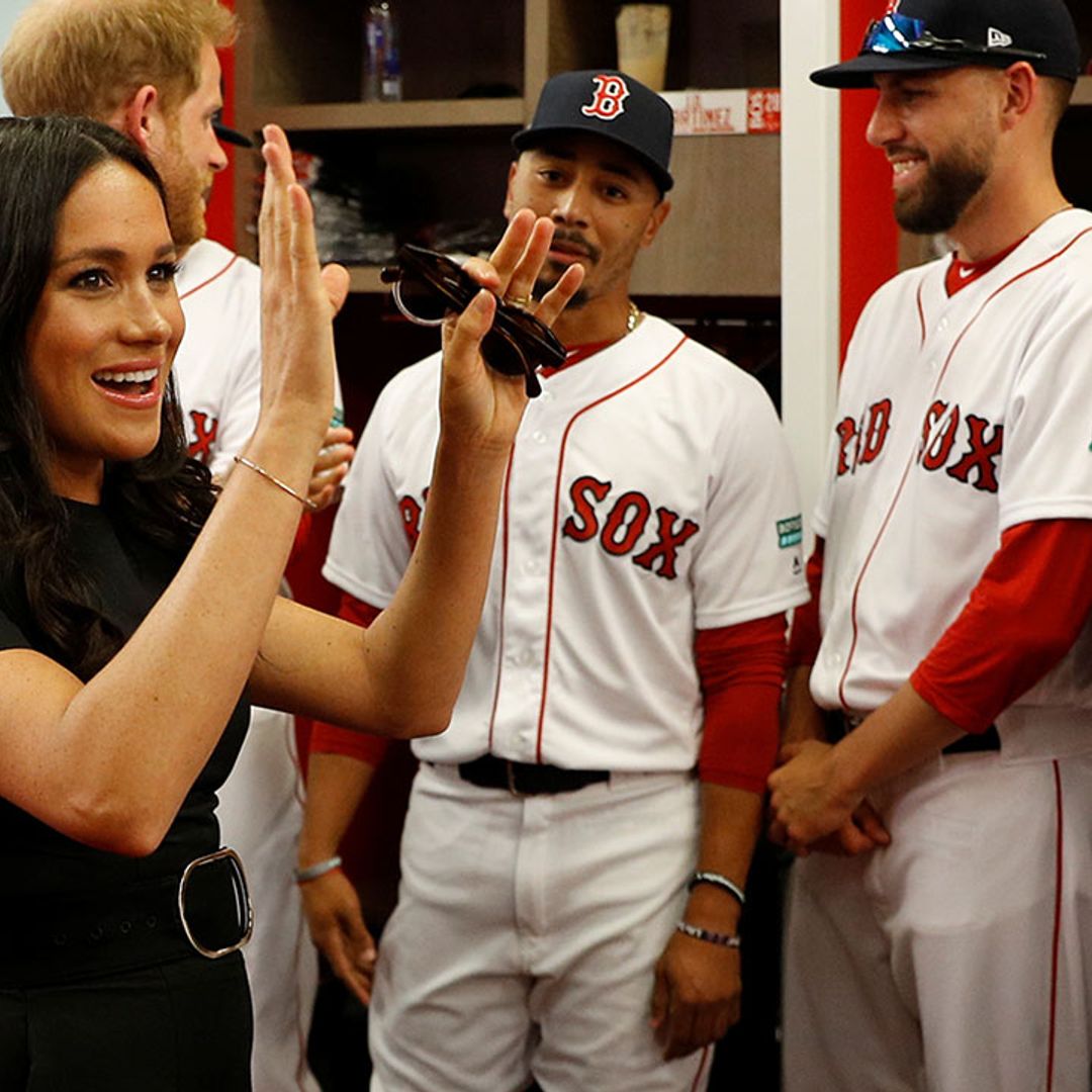 Meghan Markle makes rare post-baby outing to attend baseball game - As it happened
