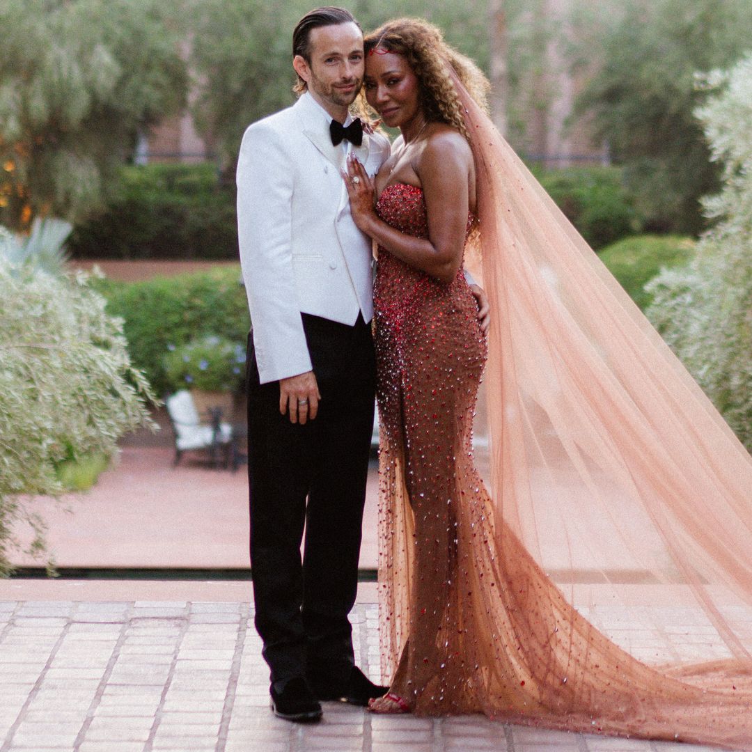 Mel B's daughter steals the show in £28 bridesmaid dress