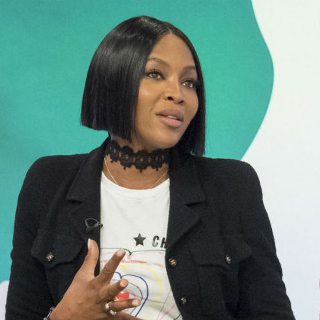 Naomi Campbell looks radiant on Loose Women after only one hour's sleep