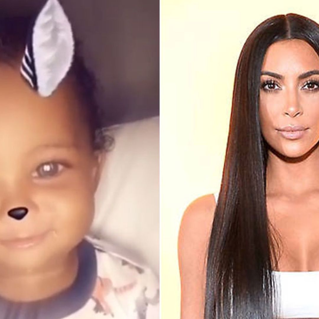 WATCH: Kim Kardashian's son Saint West does adorable dinosaur impression