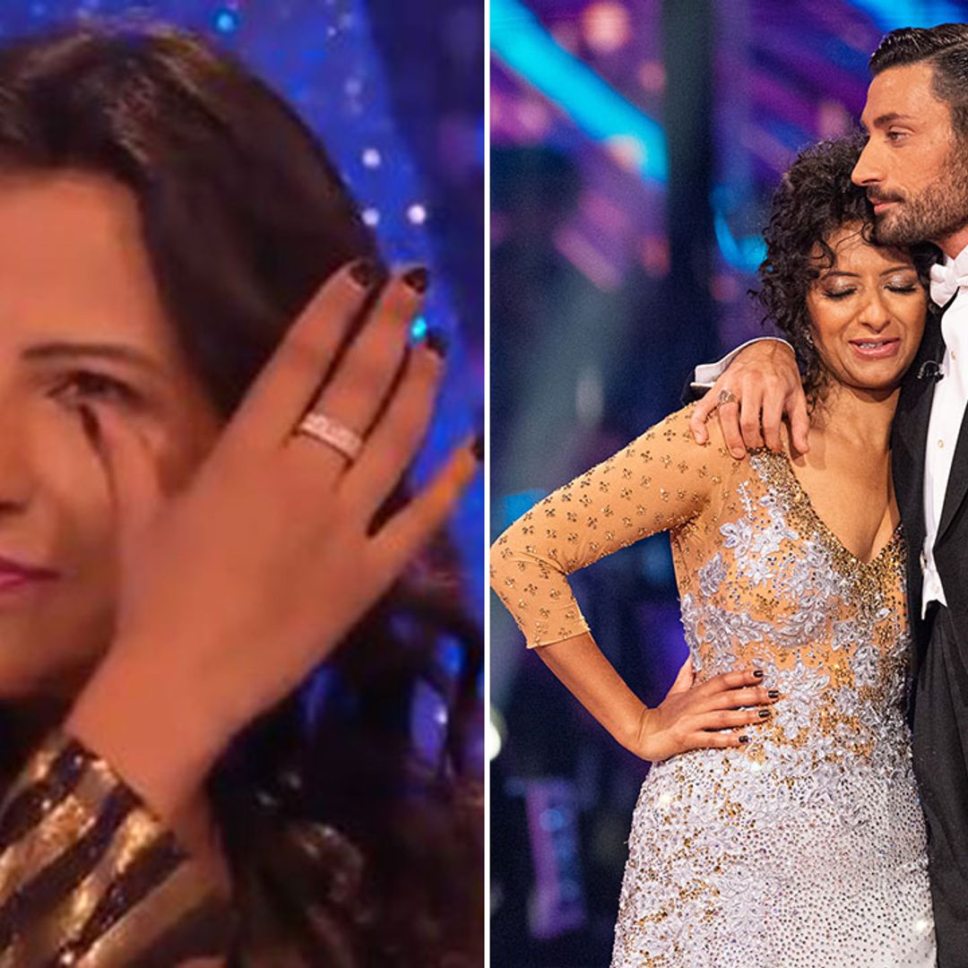 Strictly's Ranvir Singh breaks down in tears during emotional exit interview with Giovanni Pernice