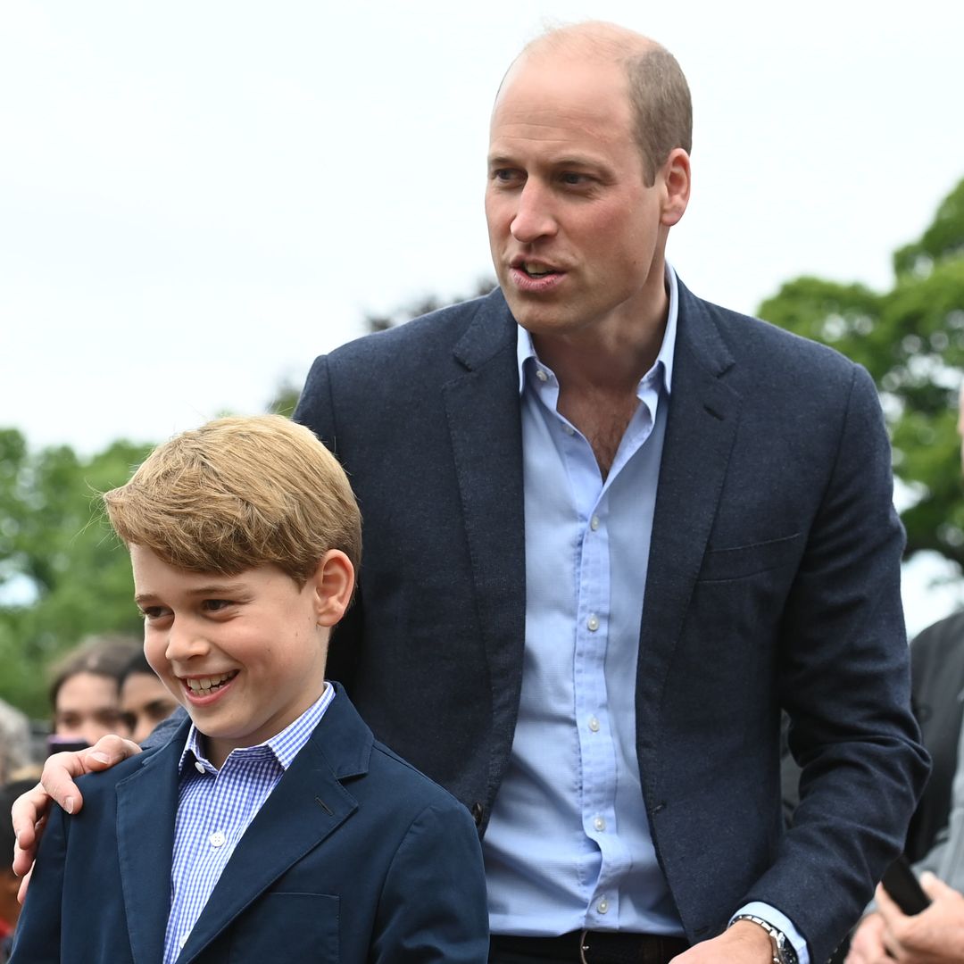 Prince William gives rare update on son Prince George following two-week family break