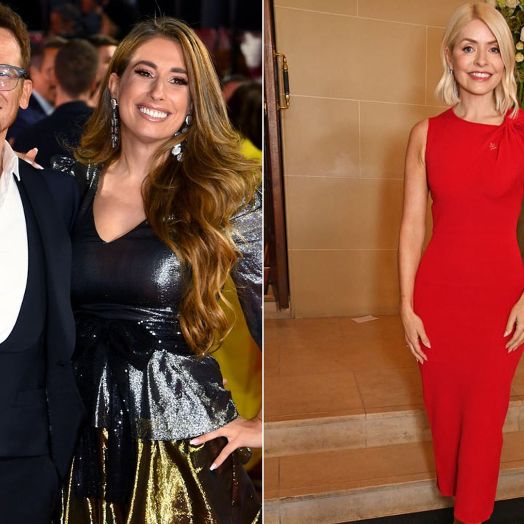 Joe Swash shocks wife Stacey Solomon with Holly Willoughby revelation - video