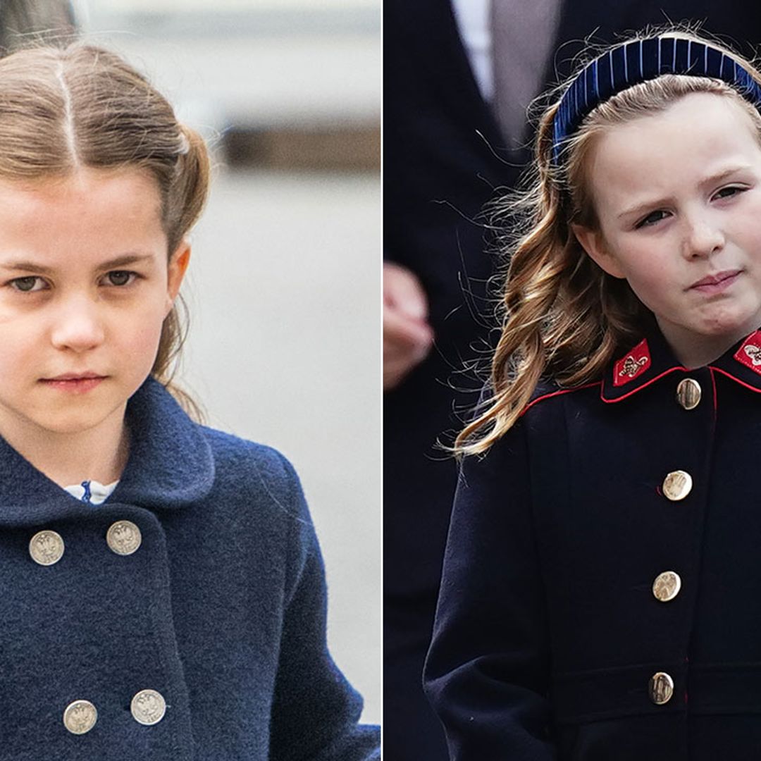 The sweet interaction between Princess Charlotte and Mia Tindall that almost went unnoticed - watch