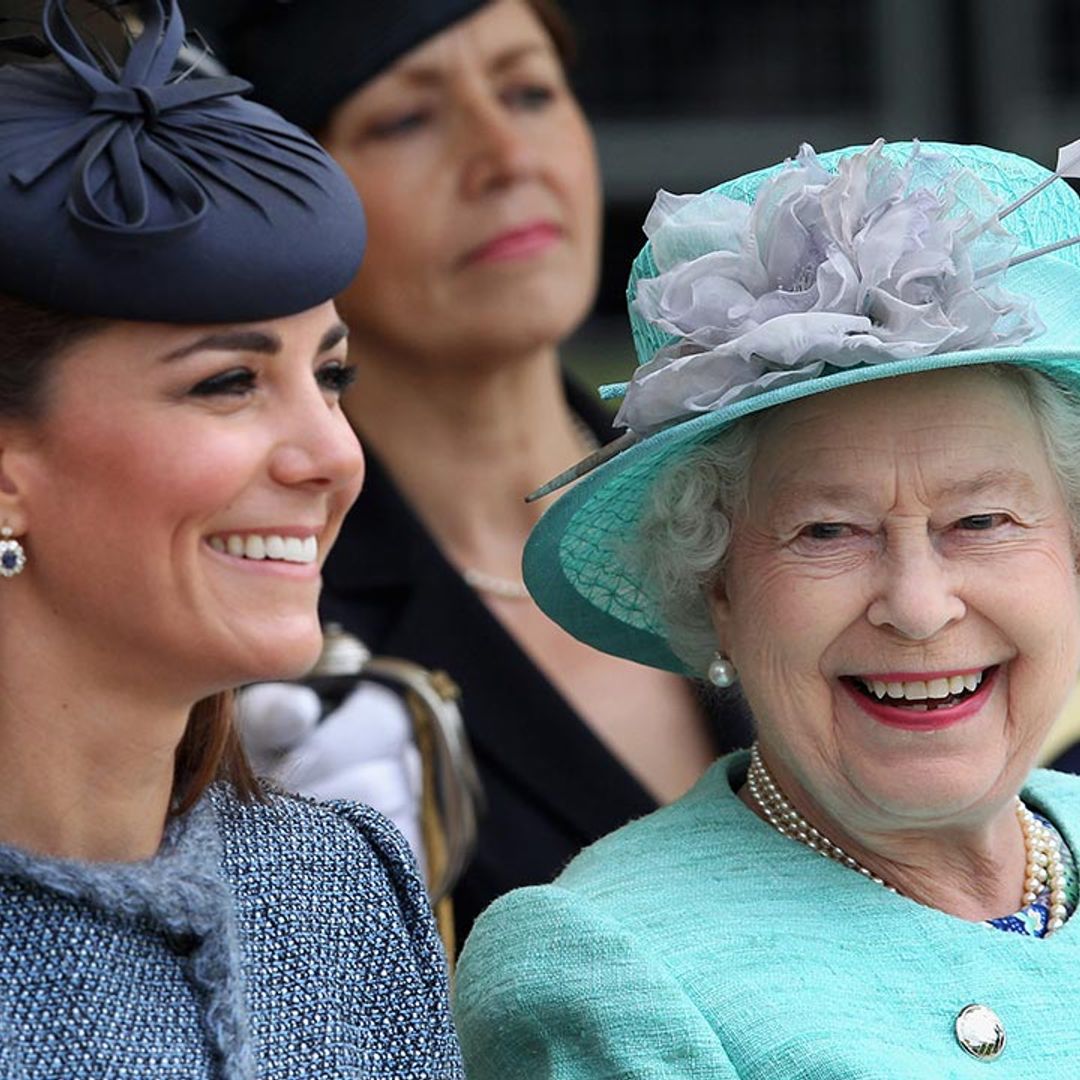 The Queen's sweet birthday message to Kate Middleton from Windsor Castle