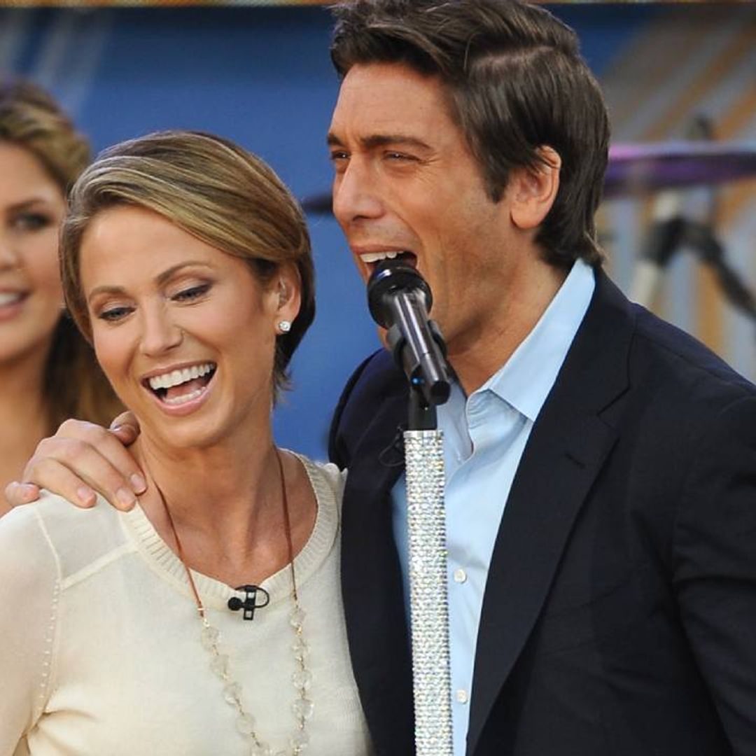 Amy Robach leaves David Muir baffled in hilarious backstage video