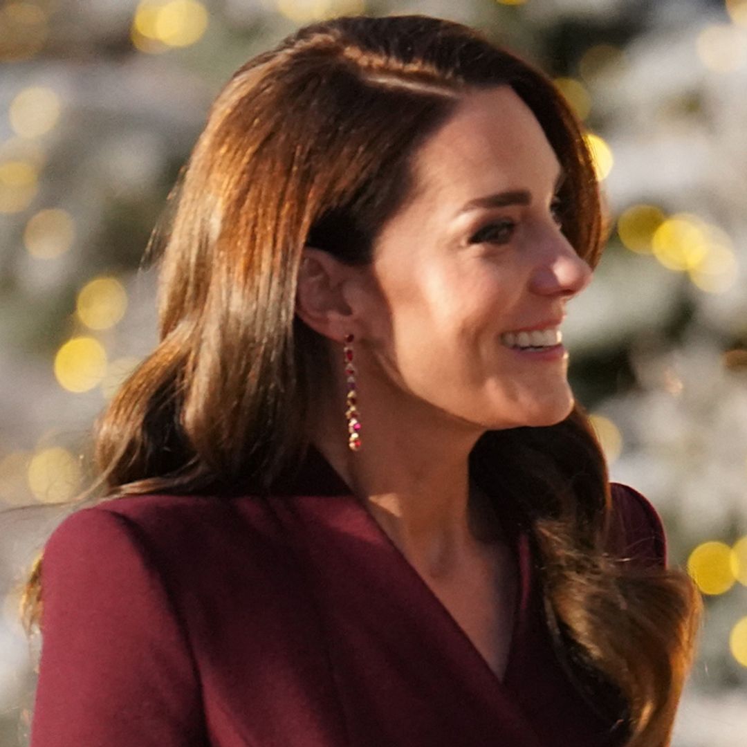 Princess Kate braves the cold in striking wrap dress and heels for Christmas Carol concert