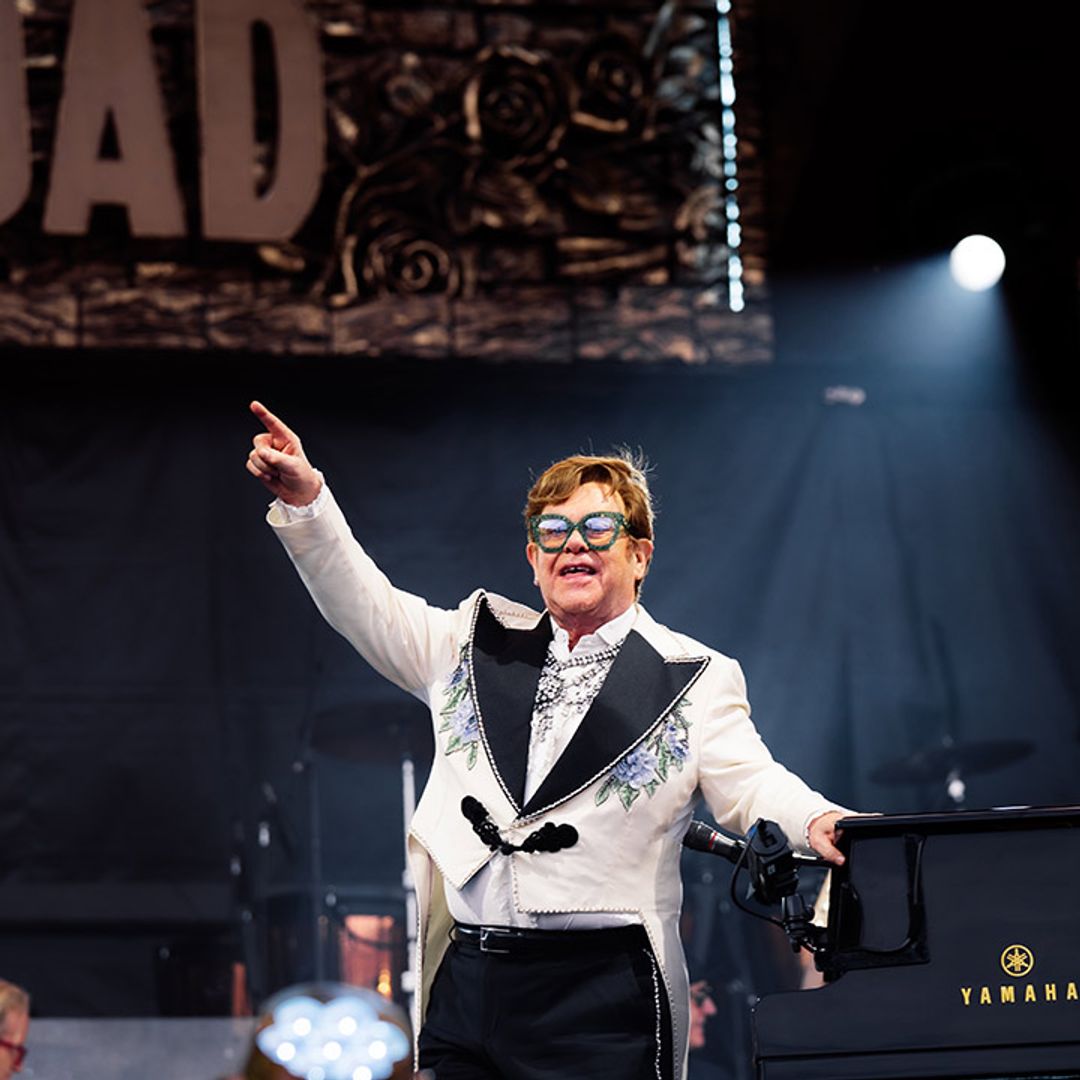 Elton John's kids Zachary and Elijah melt hearts at dad's farewell concert at London's Hyde Park