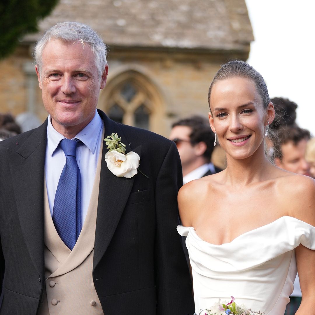 Zac Goldsmith and Hum Fleming marry in star-studded Cotswolds wedding - all the photos