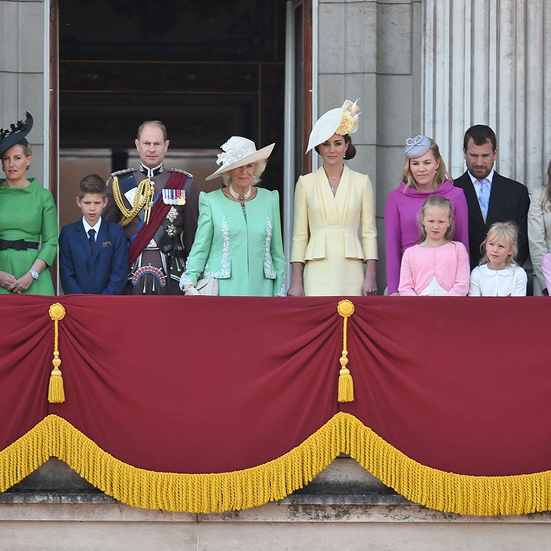 Why did Meghan Markle miss the first balcony appearance at Trooping the Colour?