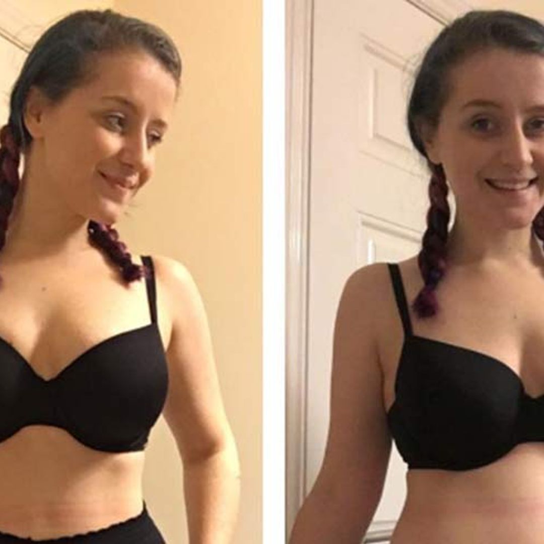 This woman used a pair of tights to share an empowering message about body image