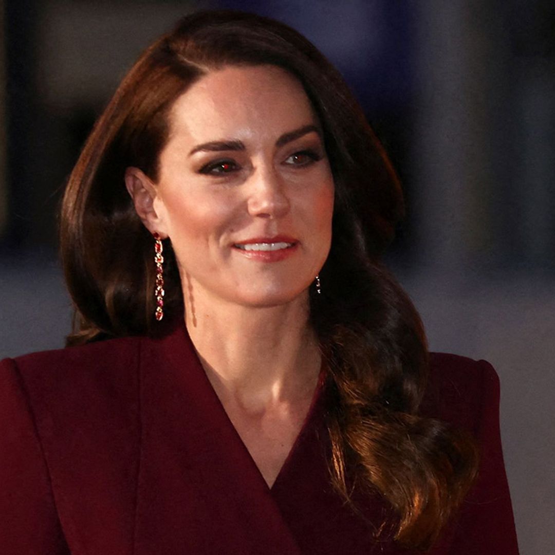 Princess Kate pictured looking sombre after royal family death and Prince Harry bombshells