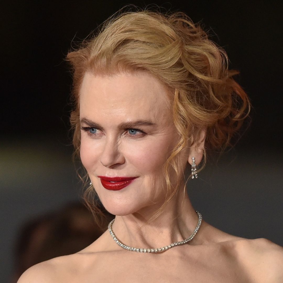 Nicole Kidman shows off dramatic silhouette in breathtaking ball gown