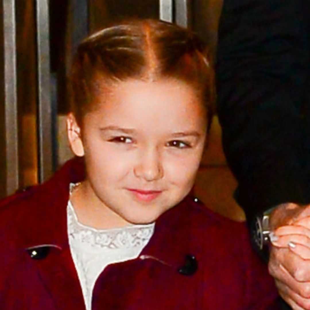 Harper Beckham has met her prince - and it's the sweetest!