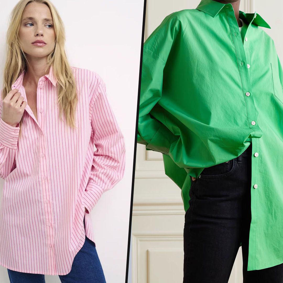 8 best oversized shirts for your transitional wardrobe