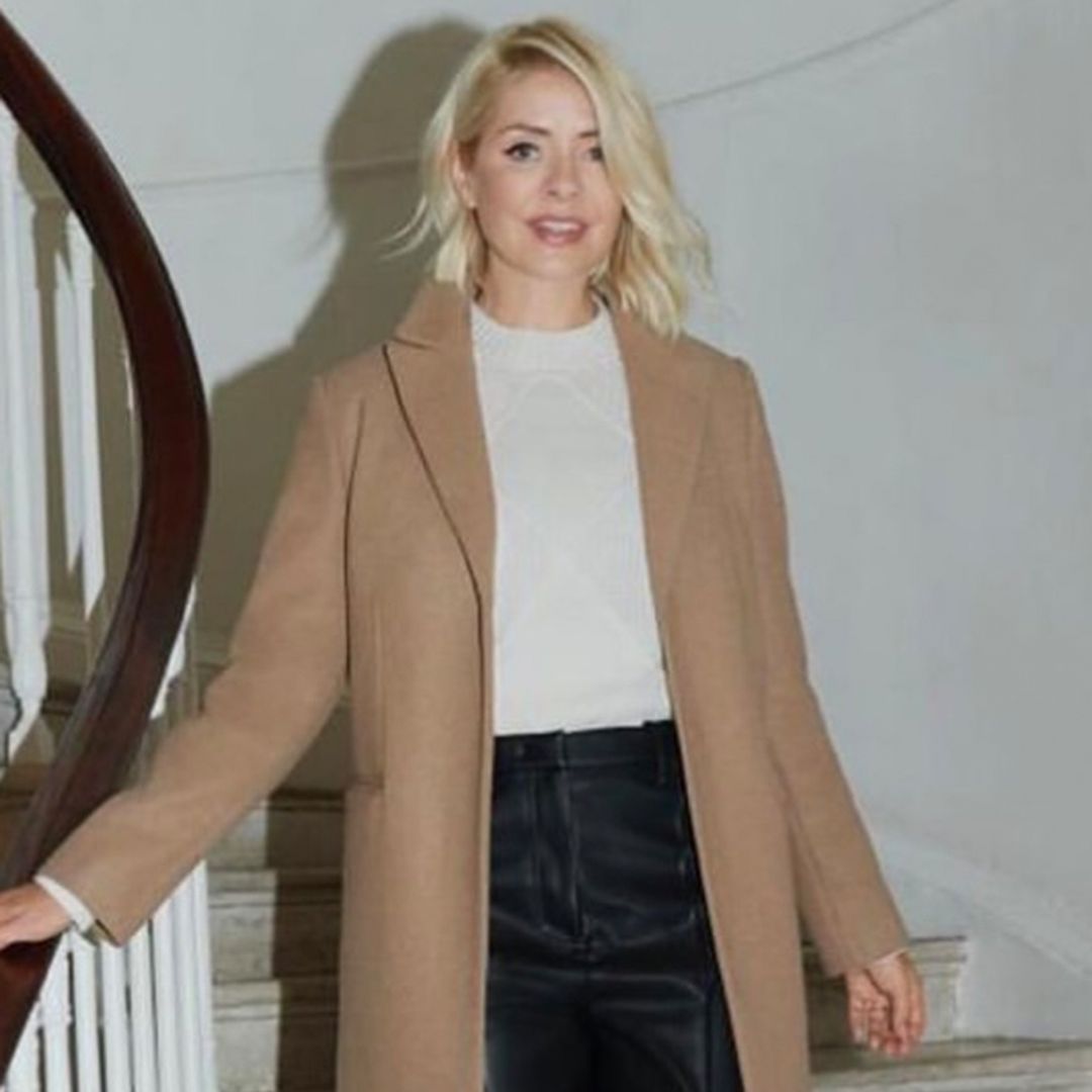 Holly Willoughby's £69 M&S camel coat is very Princess Kate - and it's selling fast