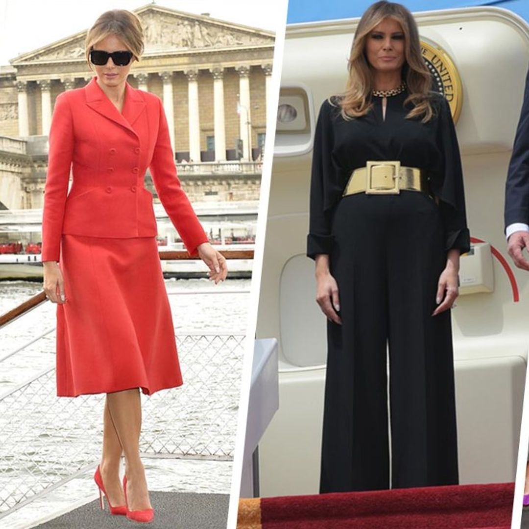 Melania Trump's most stylish First Lady outfits over the years