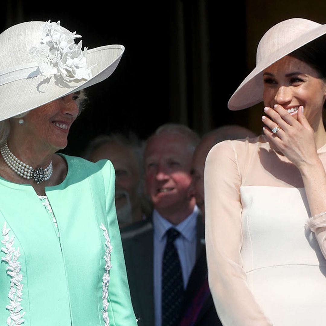 The Duchess of Cornwall reveals excitement over Prince Harry and Meghan's royal baby