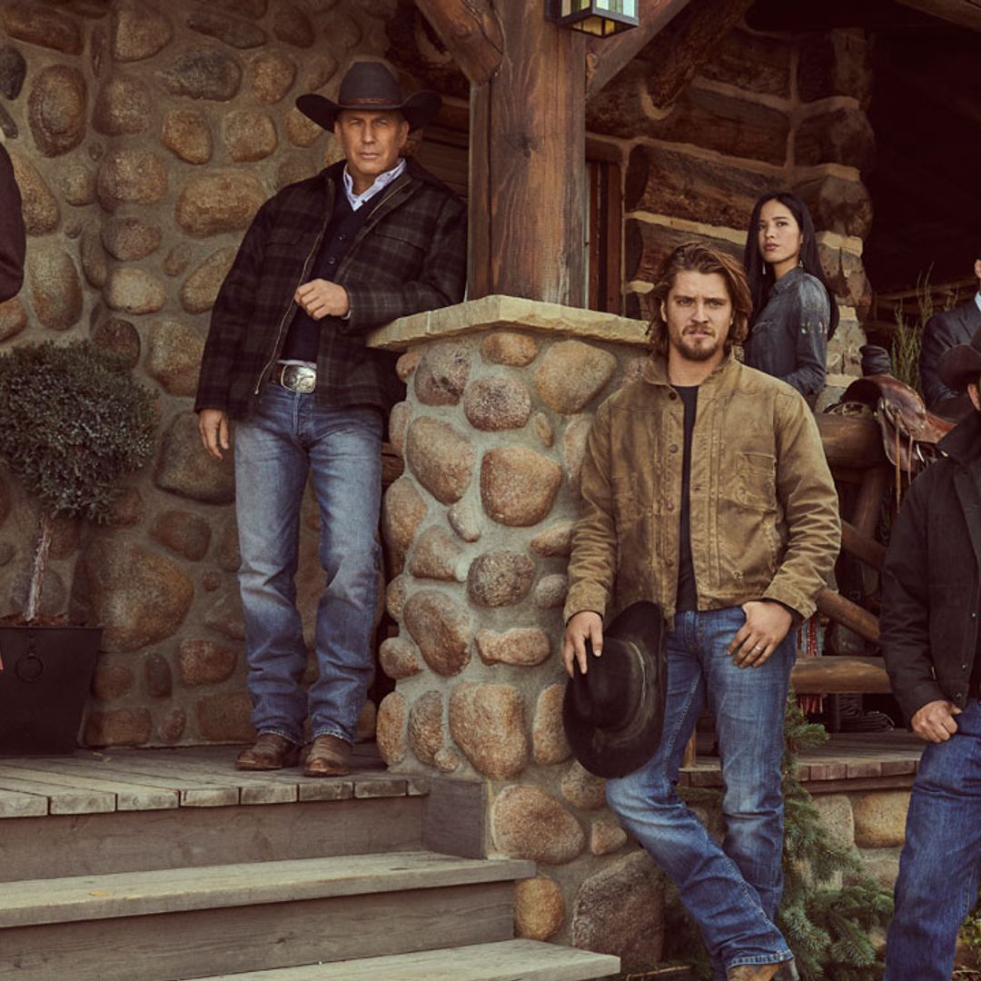 See the cast of Yellowstone and their real-life families