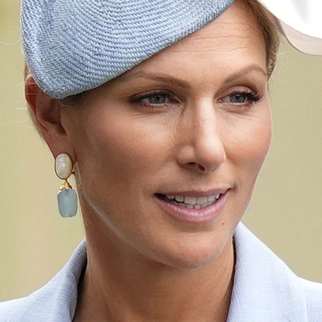 Zara Tindall debuts first in waist-cinching trousers and silk at Ascot 2025