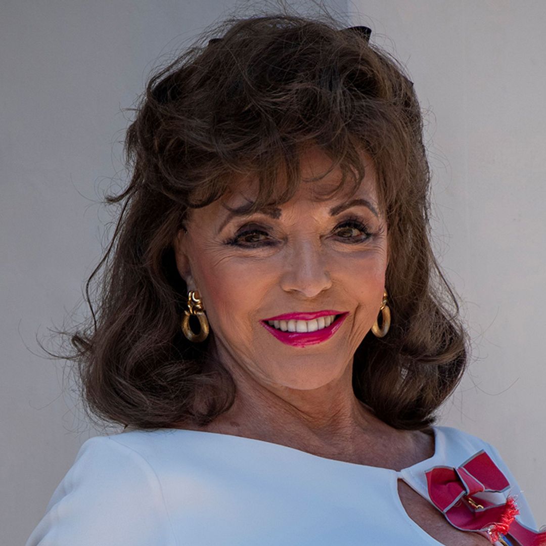 Dame Joan Collins, 88, looks incredible in age-defying holiday photo