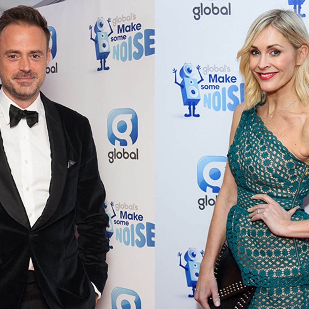 Married stars Jamie Theakston and Jenni Falconer spotted holding hands