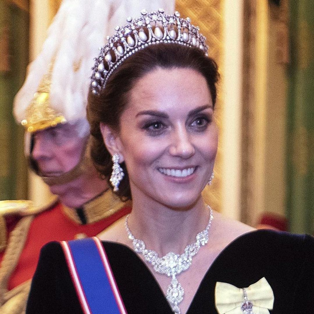 Kate Middleton has a princess moment in dazzling tiara as she attends reception - best photos