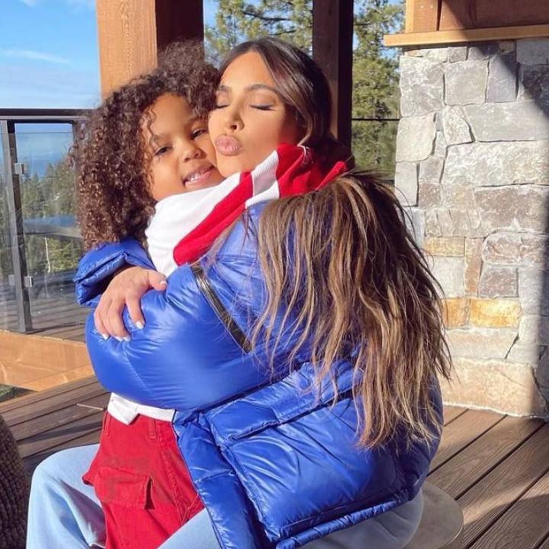 Kim Kardashian's new photo of son Saint leaves fans doing a double-take