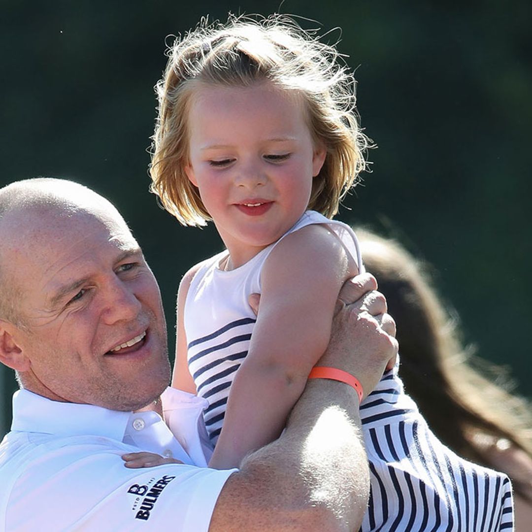 Mike Tindall admits daughter Mia, 6, isn't afraid to speak her mind