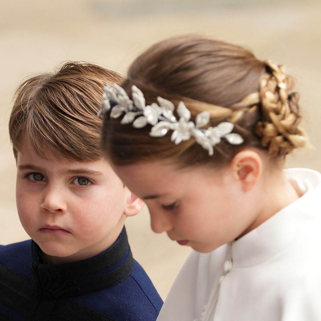 Princess Charlotte's sweetest big sister moments you may have missed from coronation ceremony