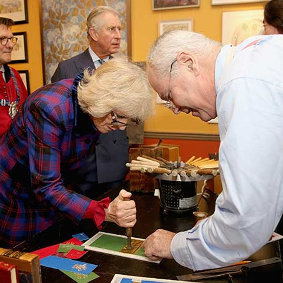 Prince Charles and Duchess of Cornwall have fun at London engagements