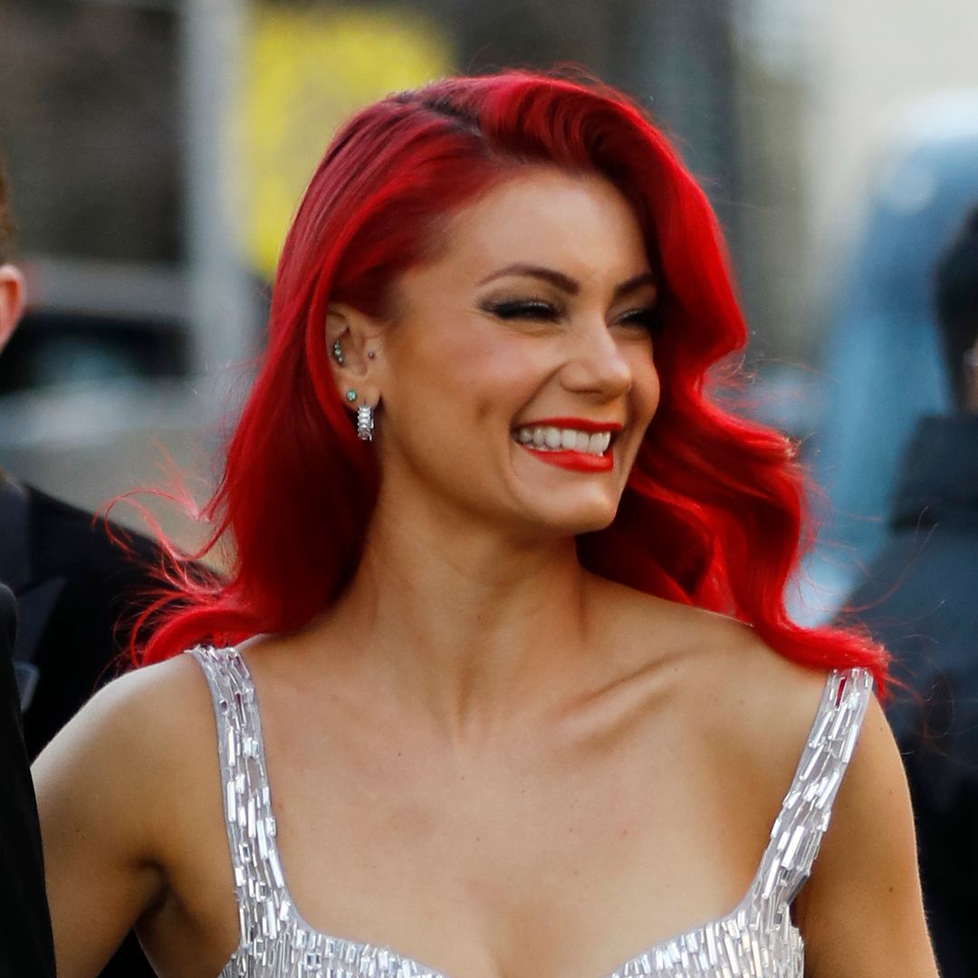 Dianne Buswell causes a stir in waist-cinching outfit - wait 'til you see her hair