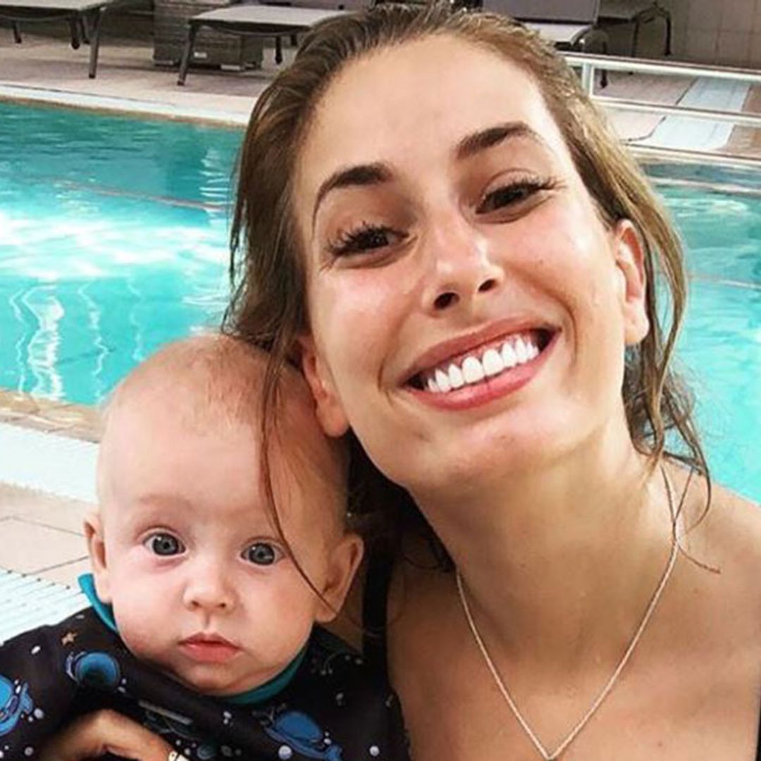 Stacey Solomon proudly shows off bikini body four months after giving birth